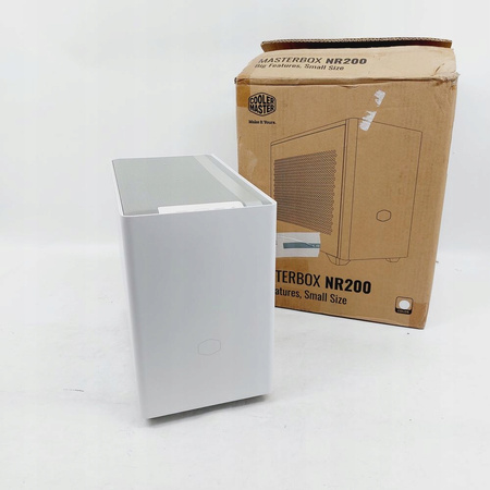 Obudowa komputerowa gamingowa Cooler Master NR200 Mini Tower biała