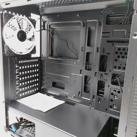 Obudowa komputerowa gamingowa Nox Hummer TGM Midi Tower szkło hartowane
