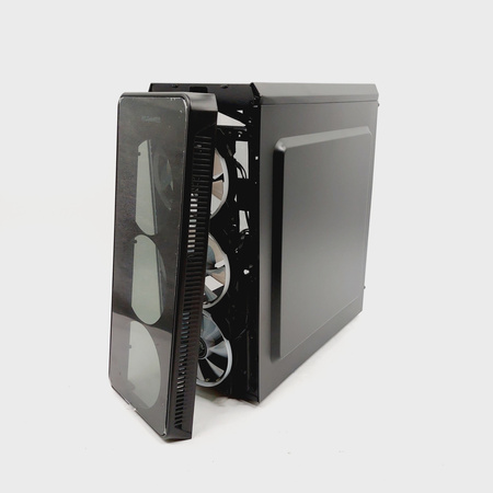 Obudowa komputerowa gamingowa Nox Hummer TGM Midi Tower szkło hartowane
