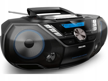 Philips AZB798T Bumbox CD, MP3-CD, USB, DAB+, FM Magnetofon BT