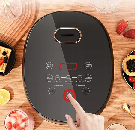BAOSHISHAN maszyna do bubble tea, gotowania tapioki 5l dotykowy ekran 900W