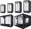 Duży Namiot Uprawowy szafa growbox Coleman 4 ścianki 1,2 x 2,4 x 200 czarny