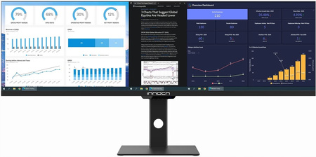 Monitor panoramiczny 44" INNOCN 44C1G,3840 x 1080 px 120Hz, gamingowy