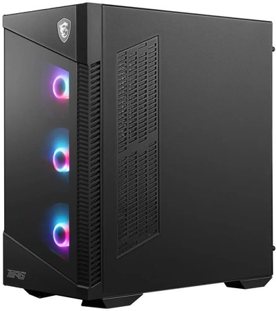 Obudowa komputerowa gamingowa RGB MSI MPG Velox 100R Midi Tower ATX szkło
