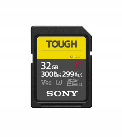 PROFESJONALNA Karta pamięci SONY 32 GB SD Sony SF-G32TG
