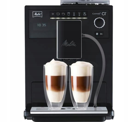 Ekspres ciśnieniowy z młynkiem Melitta CI Pure Black E970-003 1400 W