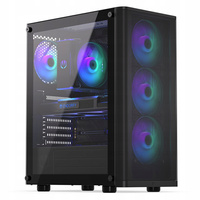 Obudowa komputerowa gamingowa Endorfy EY2A014 Midi Tower ATX szkło hart.