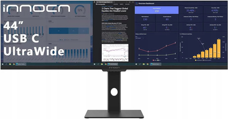 Monitor panoramiczny 44" INNOCN 44C1G,3840 x 1080 px 120Hz, gamingowy