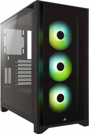 Corsair Obudowa komputerowa gamingowa okno iCUE 4000X RGB Midi Tower