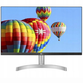 Biały Monitor z głośnikami 24" LG 24ML600S-W LED VGA HDMI JACK